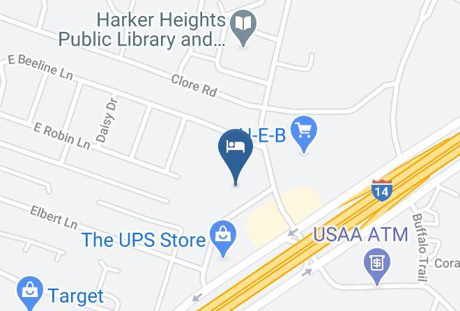 Bell - Best Western Harker Heights Maps