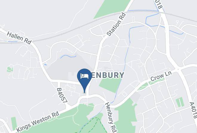 Bristol - Best Western Henbury Lodge Hotel Maps
