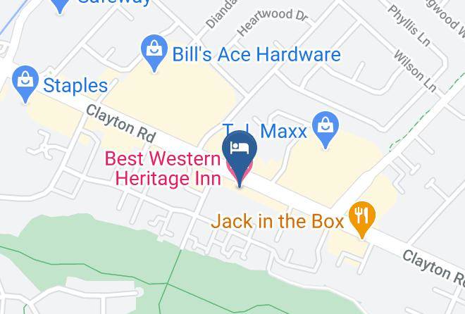 Contrata - Best Western Heritage Inn Maps