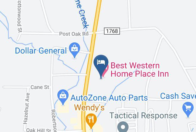 Benton - Best Western Home Place Inn Maps
