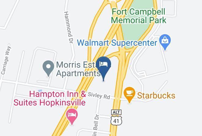 Christian - Best Western Hopkinsville Maps