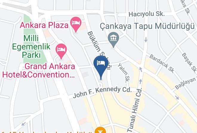 Cankaya - Best Western Hotel Ikibin 2000 Maps
