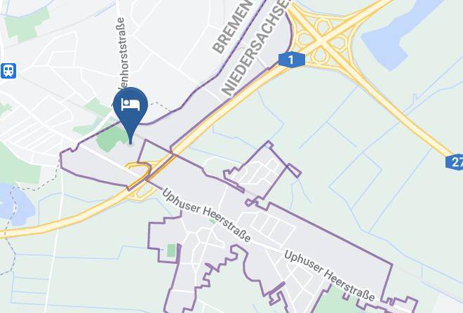 Best Western Hotel Achim Bremen Map