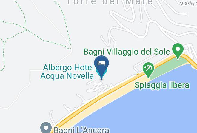 Savona - Albergo Hotel Acqua Novella Maps
