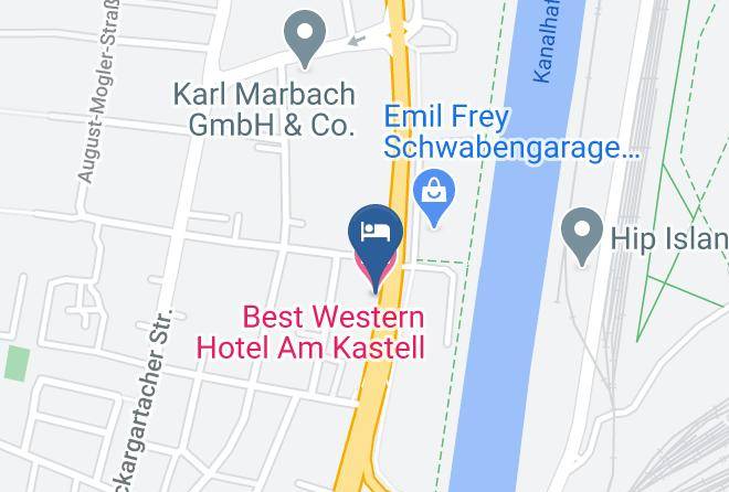 Heilbronn - Best Western Hotel Am Kastell Maps