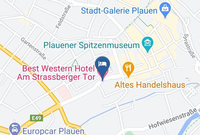 Vogtlandkreis - Best Western Hotel Am Strassberger Tor Maps