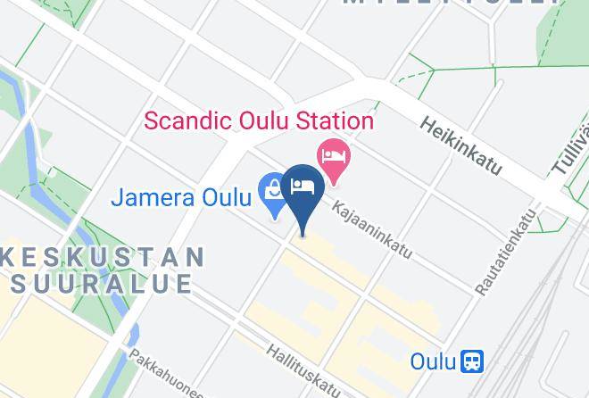 Oulu - Best Western Hotel Apollo Maps