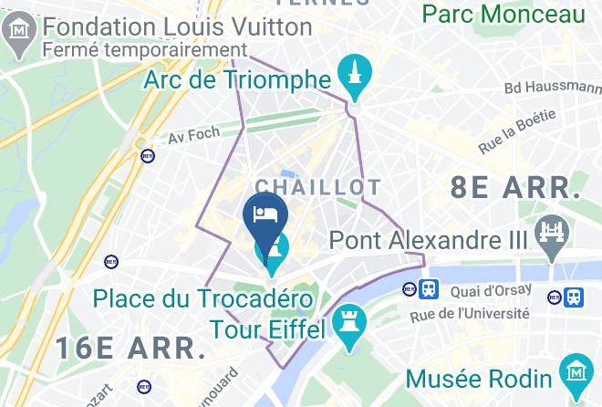 Paris - Best Western Hotel Au Trocadero Maps