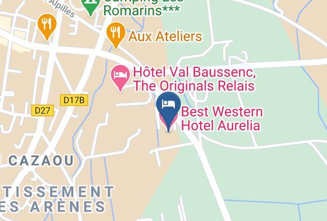 Bouches Du Rhone - Best Western Hotel Aurelia Maps