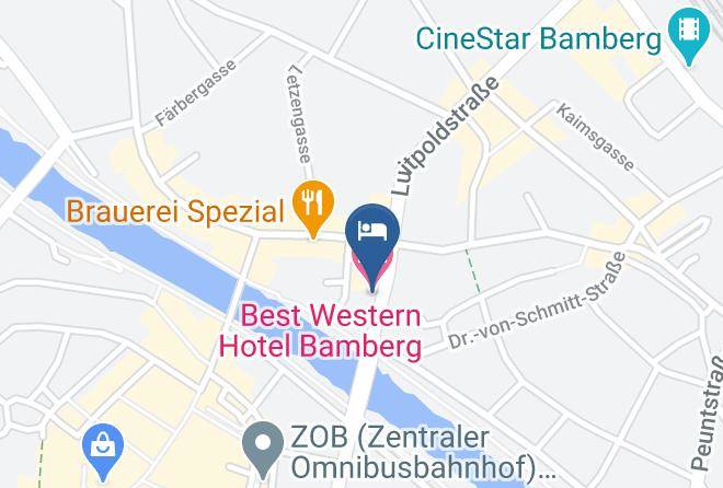 Bamberg - Best Western Hotel Bamberg Maps