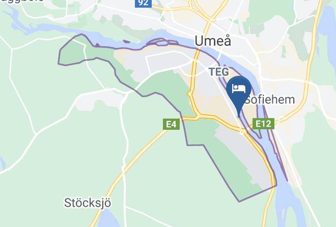 Umea - Best Western Hotel Botnia Maps