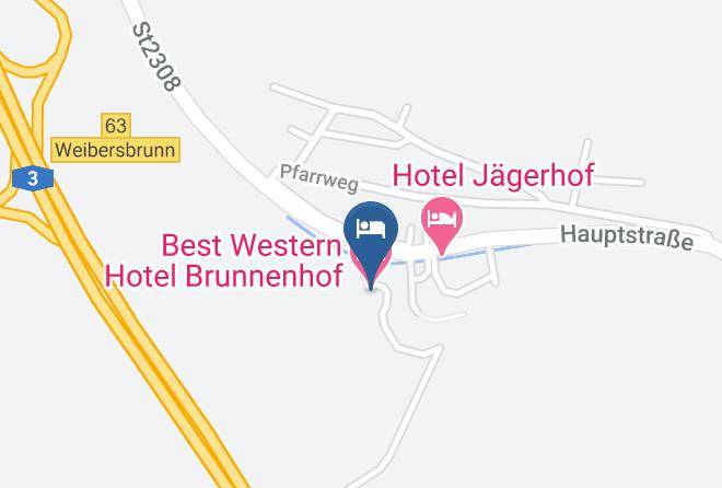Aschaffenburg - Best Western Hotel Brunnenhof Maps