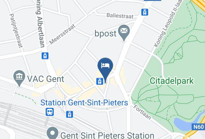 East Flanders - Best Western Hotel Chamade Maps