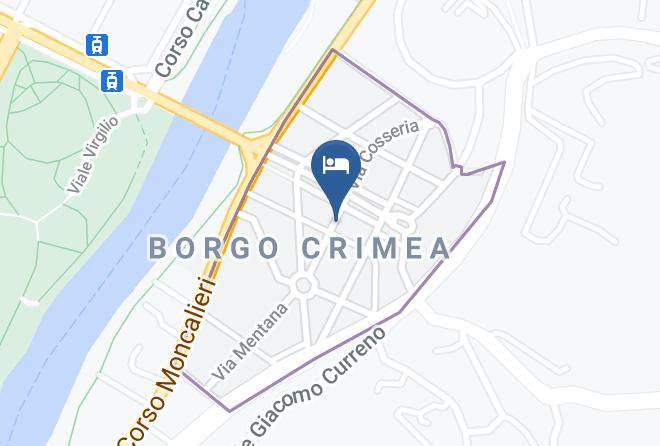 Turin - Best Western Hotel Crimea Torino Maps