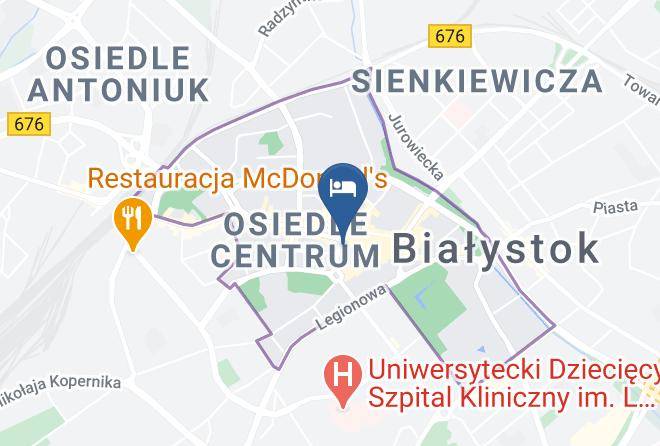Bialystok - Best Western Hotel Cristal Maps