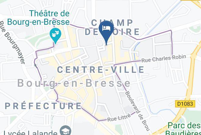 Ain - Best Western Hotel De France Maps