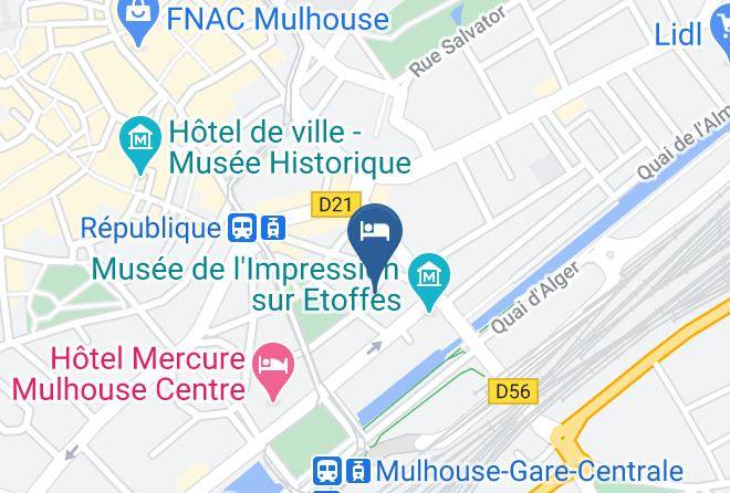 Haut Rhin - Best Western Hotel De La Bourse Maps