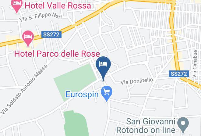 Foggia - Best Western Hotel Delle Piane Maps