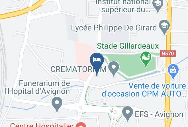 Best Western Hotel Du Lavarin Map