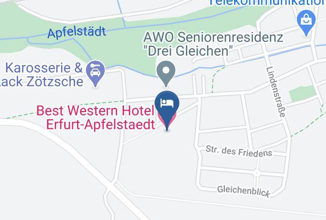 Gotha - Best Western Hotel Erfurt Apfelstaedt Maps