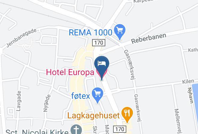 Aabenraa - Best Western Hotel Europa Maps