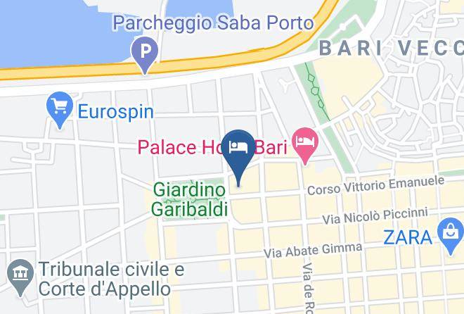 Bari - Best Western Hotel Executive Maps