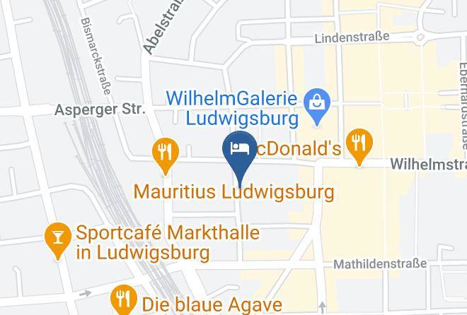 Ludwigsburg - Best Western Hotel Favorit Maps