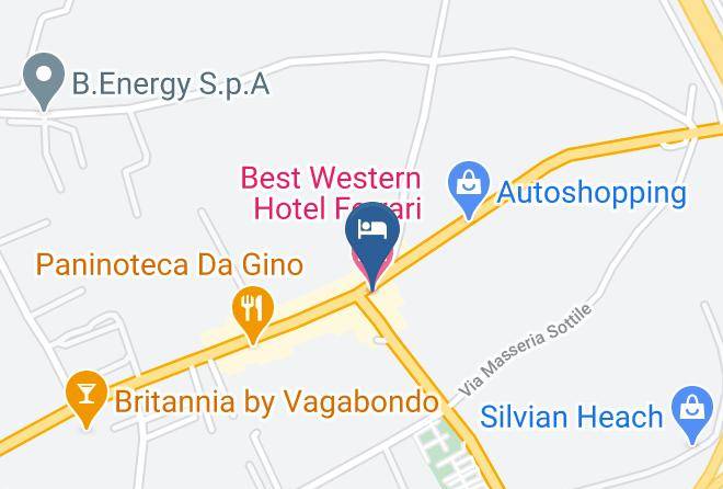 Naples - Best Western Hotel Ferrari Maps