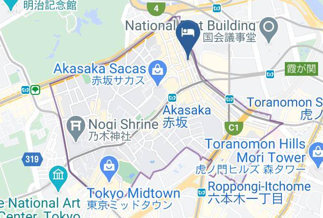 Minato Ward - Best Western Hotel Fino Tokyo Akasaka Maps