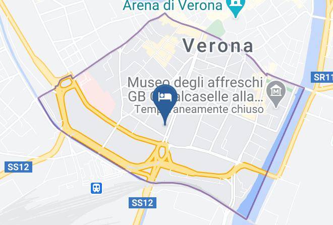 Verona - Hotel Firenze Maps