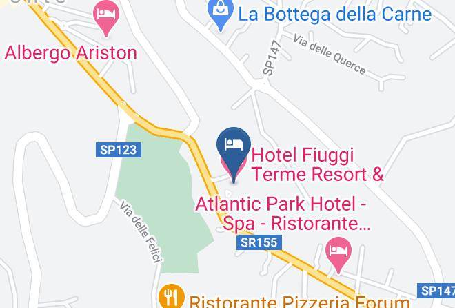 Frosinone - Hotel Fiuggi Terme Resort & Spa Maps