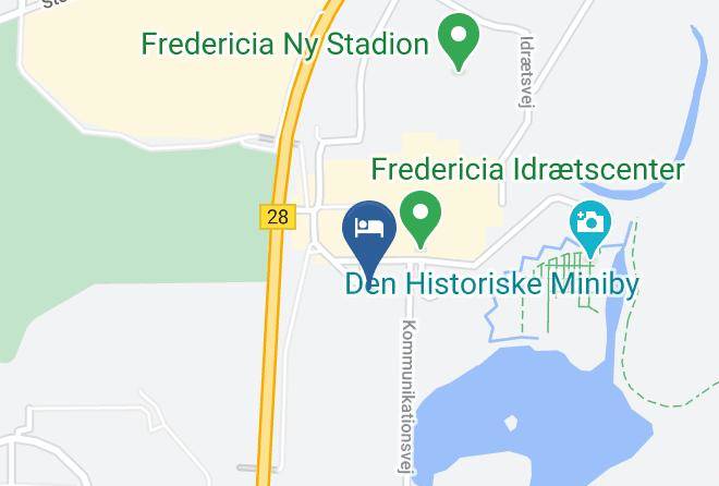 Best Western Hotel Fredericia Map