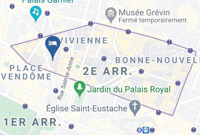 Paris - Best Western Hotel Gaillon Opera Maps