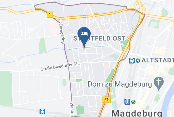 Magdeburg - Best Western Hotel Geheimer Rat Maps