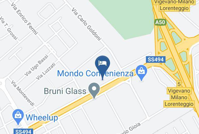 Milan - Best Western Hotel Goldenmile Milan Maps