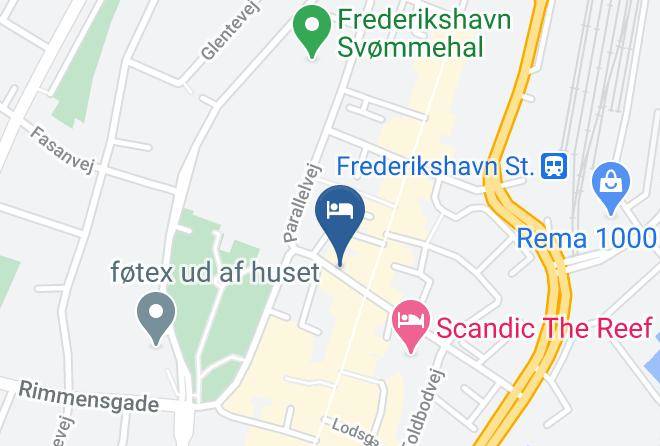 Frederikshavn - Best Western Hotel Herman Bang Maps