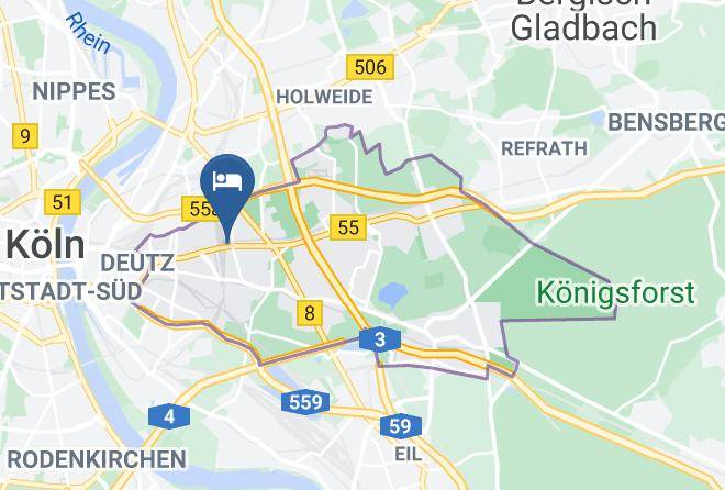 Philero Hotel Koln Map