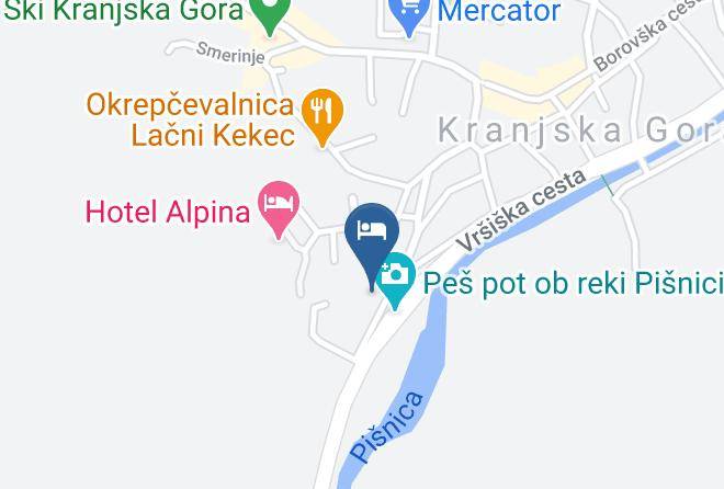 Kranjska Gora - Best Western Hotel Kranjska Gora Maps