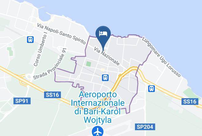 Bari - Best Western Hotel La Baia Maps