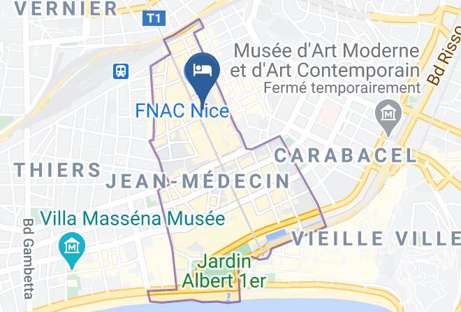 Maritime Alps - Best Western Hotel Lakmi Nice Maps