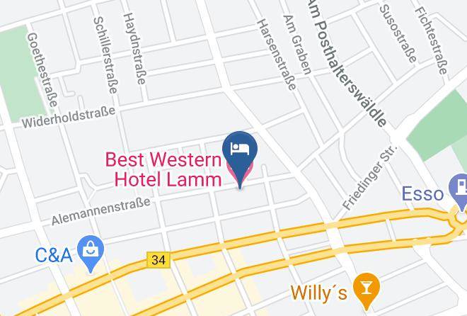 Constance - Best Western Hotel Lamm Maps