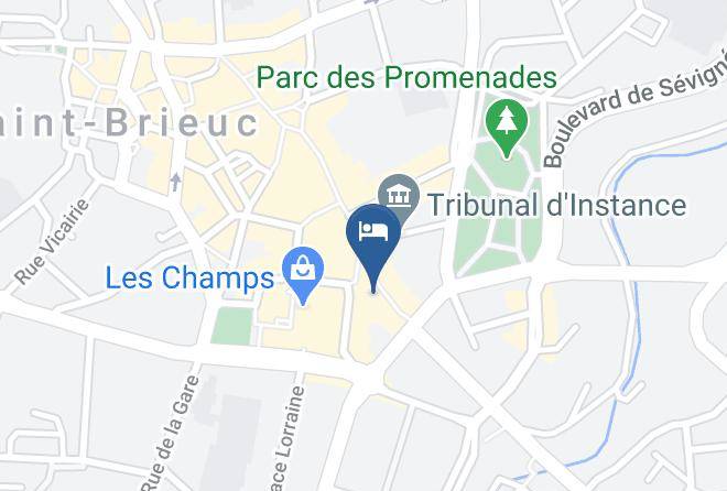 Best Western Hotel Le Duguesclin Map