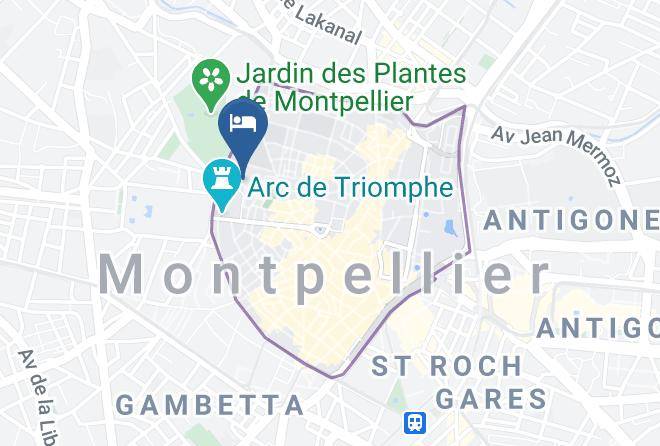 Herault - Best Western Hotel Le Guilhem Maps