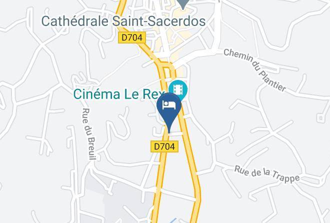 Dordogne - Best Western Hotel Le Renoir Maps