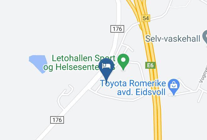 Eidsvoll - Best Western Hotel Letohallen Maps