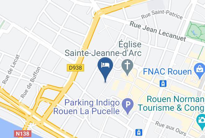 Seine Maritime - Best Western Hotel Litteraire Gustave Flaubert Maps