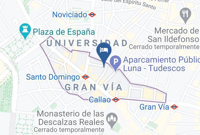 Madrid - Hotel Los Condes Maps