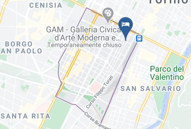 Turin - Best Western Hotel Luxor Maps