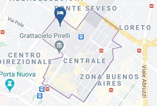 Milan - Best Western Hotel Madison Maps