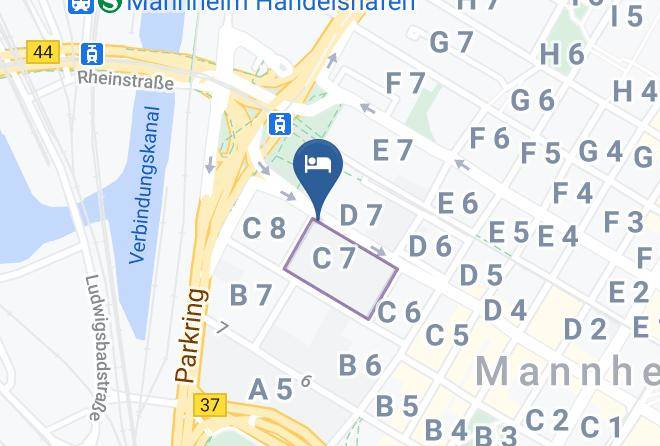 Mannheim - Best Western Hotel Mannheim City Maps